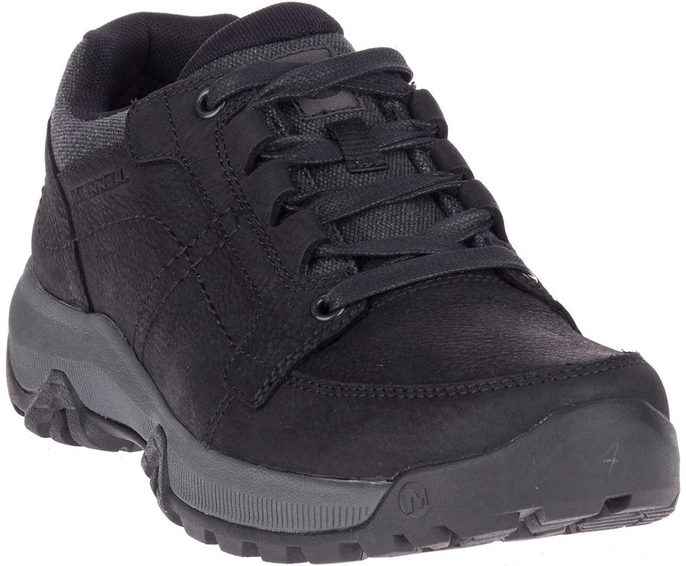 Buty Sportowe Merrell Męskie Czarne - Anvik Pace - 502781-LRA